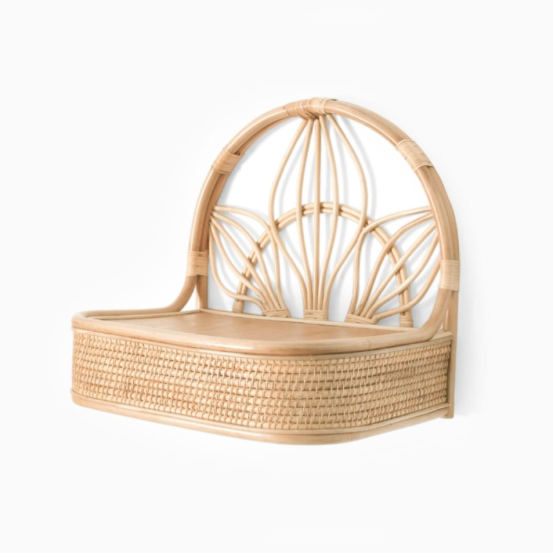Rotan wandplank kinderkamer